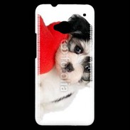 Coque HTC One chiot calin