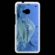 Coque HTC One Requin blanc