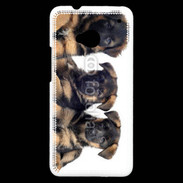Coque HTC One Chiots Berger Allemand