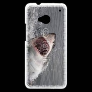 Coque HTC One Attaque de requin blanc