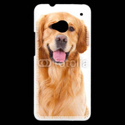 Coque HTC One Chien Golden