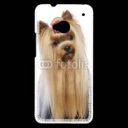 Coque HTC One Yorkie de face