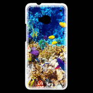 Coque HTC One Poissons et coraux