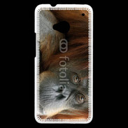 Coque HTC One Portrait de singe