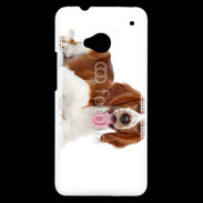 Coque HTC One Chien Springer Spaniel