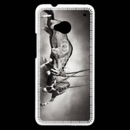 Coque HTC One Combat d'animaux sauvages