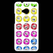 Coque HTC One Boule de loto