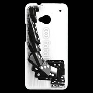 Coque HTC One Jeu de dominos