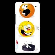 Coque HTC One Sourires de ballons
