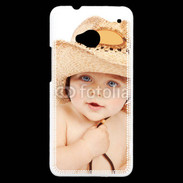 Coque HTC One Bébé cowboy