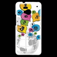 Coque HTC One Réseau social 2