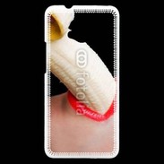 Coque HTC One Manger une banane