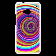 Coque HTC One Fond Hypnotique 