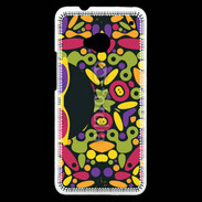 Coque HTC One Femme de couleur