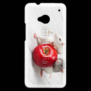 Coque HTC One Rats gourmands