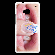 Coque HTC One Fuck you 5