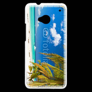 Coque HTC One Plage paradisiaque des caraïbes