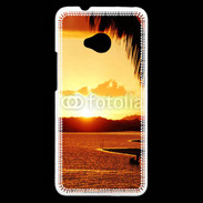 Coque HTC One Fin de journée sur plage Bahia au Brésil