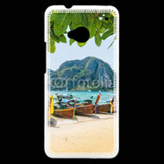 Coque HTC One Bord de plage en Thaillande