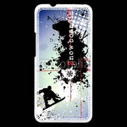 Coque HTC One Graffiti Ski