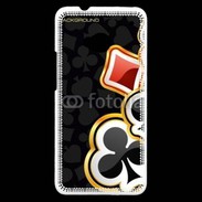 Coque HTC One Carte de poker