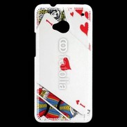 Coque HTC One As de coeur