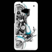 Coque HTC One Vintage moto Harley