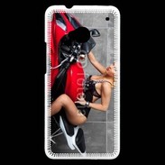 Coque HTC One Moto sexy