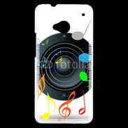 Coque HTC One Enceinte de musique