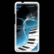 Coque HTC One Abstract piano