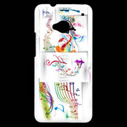 Coque HTC One La vie en musique 1