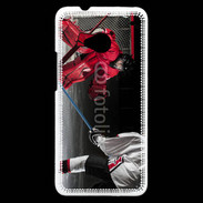 Coque HTC One Gardien de Hockey sur glace