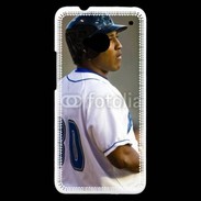 Coque HTC One Joueur de baseball