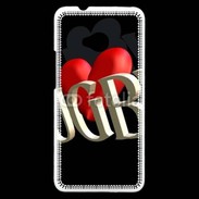 Coque HTC One J'aime le rugby 2