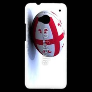 Coque HTC One Ballon de rugby Georgie