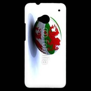 Coque HTC One Ballon de rugby Pays de Galles