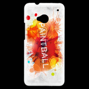 Coque HTC One Paintball 1