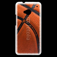 Coque HTC One Fond ballon de basket