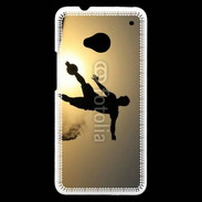 Coque HTC One beach soccer couché du soleil