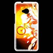 Coque HTC One Illustration BMX 2