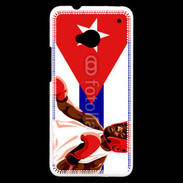 Coque HTC One Boxe amateur Cuba