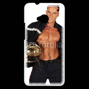 Coque HTC One Pompier stripteaser