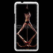 Coque HTC One Sexy danse avec 2 femmes
