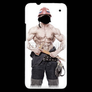 Coque HTC One Pompier sexy