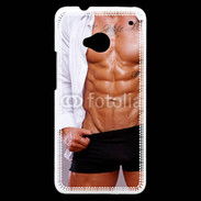 Coque HTC One Torse sexy et musclé