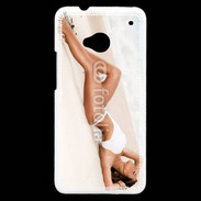 Coque HTC One Sexy à la plage