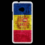 Coque HTC One Drapeau Andorre