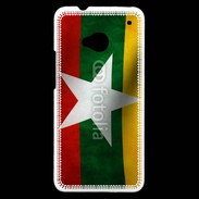 Coque HTC One Drapeau Birmanie