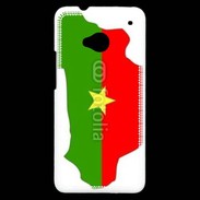Coque HTC One drapeau Burkina Fasso