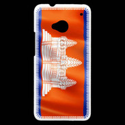 Coque HTC One Drapeau Cambodge